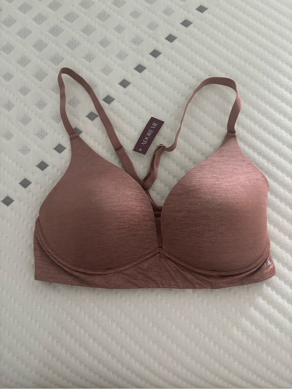 Adore Me Dusty Rose Padded T-Shirt Bra